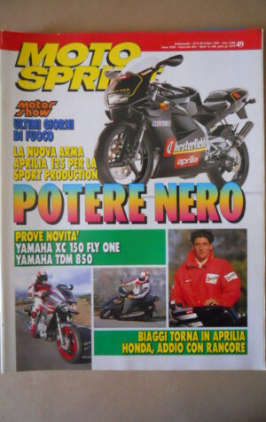 MOTOSPRINT n°49 1993  TEST YAMAHA XC 150 YAMAHA TDM 850  [MS9]