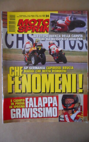 MOTOSPRINT n°24 1994  TEST YAMAHA XJ 900 S  [MS9]