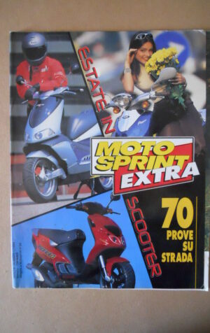 MOTOSPRINT EXTRA 70 PROVE SCOOTER ALL. n°24 1998  [MS8]