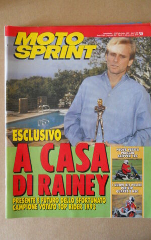 MOTOSPRINT n°50 1993  TEST PIAGGIO SKIPPER 125  [MS9]