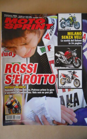 MOTOSPRINT n°45 2007 VALENTINO ROSSI - DUCATI MONSTER 696 [MS8]