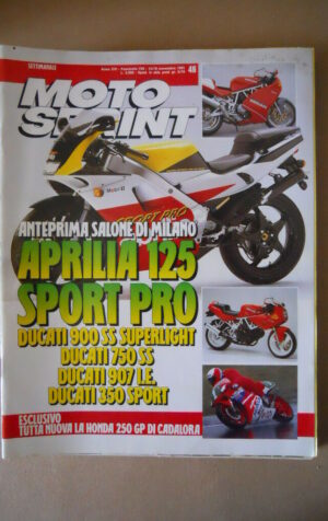 MOTOSPRINT n°46 1991 SALONE DI MILANO [MS7]