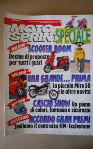 MOTOSPRINT n°48 1991 SPECIALE SALONE DI MILANO  [MS7]