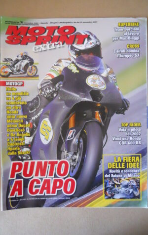 MOTOSPRINT EXTRA n°2 2007 IL FINALE DEL MOTO GP  [MS8]