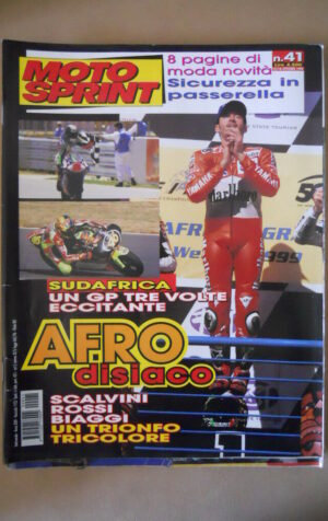 MOTOSPRINT n°41 1999 MAX BIAGGI  [MS9]