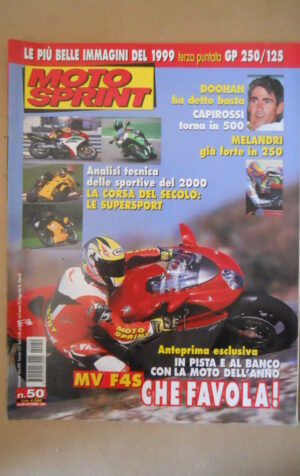 MOTOSPRINT n°50 1999 MELANDRI FORTE IN 250 [MS7]
