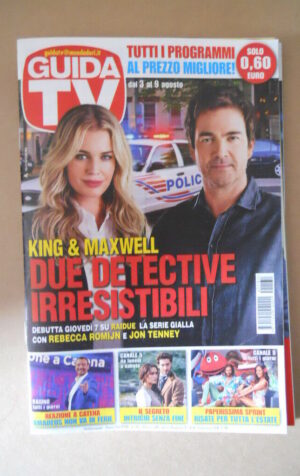 GUIDA TV n°31  2014 [G764] REBECCA ROMIJN E JON TENNEY