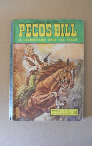 NUOVA COLLANA PECOS BILL n°1 1970 ed. Intereuropa [P26]