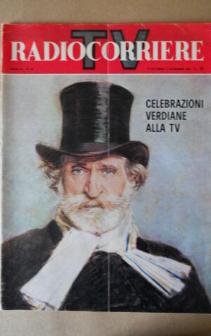 RADIOCORRIERE TV n°44 1963  Celebrazioni Verdiane alla TV [G772]