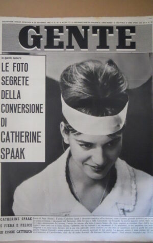 GENTE n°41 1962 Catherine Spaak Jeanne Moreau - Dopo Togliatti nel PCI [G750]