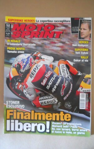 MOTOSPRINT n°52 2010 con copertina Superbike Heroes  [MS11]