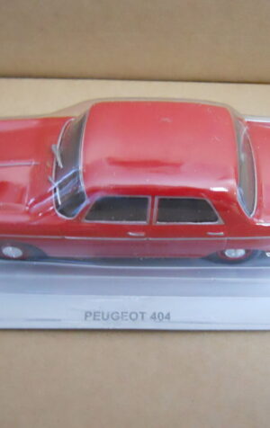 Legendary Cars PEUGEOT 404 RED ROSSA 1:43 Die Cast  [MV40-3]