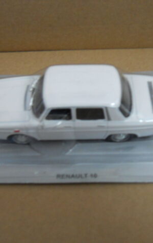 Legendary Cars RENAULT 10 WHITE 1:43 Die Cast  [MV41-2]