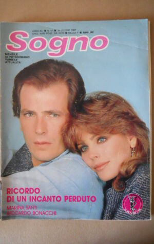 SOGNO 57 1987 Rivista di Fotoromanzo edizioni LANCIO [G790]