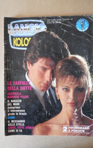 KOLOSSAL 208 1987 Rivista di Fotoromanzo edizioni LANCIO [G777]