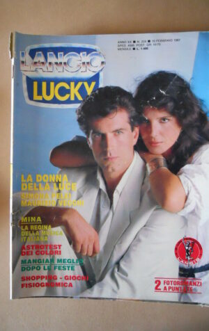 LUCKY 224 1987 Rivista di Fotoromanzo edizioni LANCIO [G782]