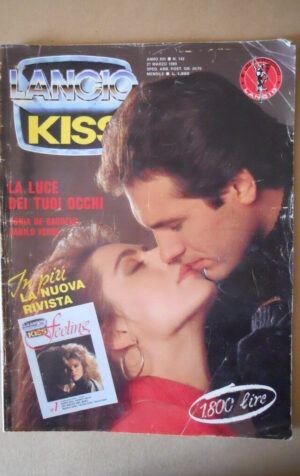 KISS 142 1989 Rivista di Fotoromanzo edizioni LANCIO [G783]