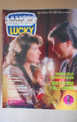 LUCKY n°214 1986 Rivista di Fotoromanzo edizioni LANCIO [G778]
