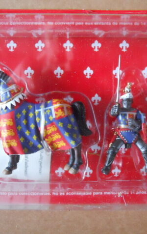 CAVALIERE MEDIOEVALE CON CAVALLO DE AGOSTINI COD.SMC001IT 1:32   [S1-41]