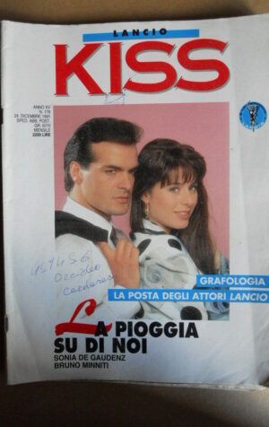 KISS n°178 1991 Rivista di Fotoromanzi ed. LANCIO [G831]