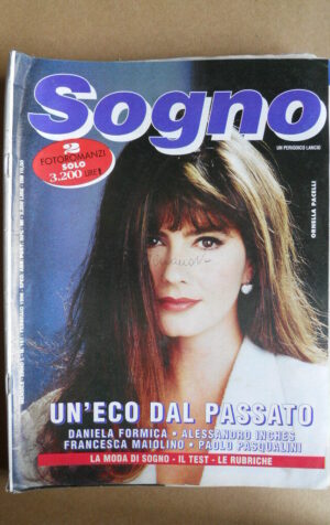 SOGNO n°161 1996 Rivista di Fotoromanzi [G828]