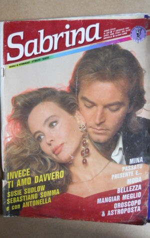 SABRINA n°326 1991 Rivista di Fotoromanzi [G828]