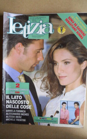 LETIZIA n°587 1994 Rivista di Fotoromanzi [G829]