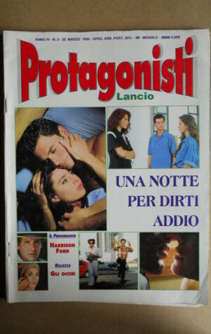 PROTAGONISTI Lancio n°3 1995 Rivista di Fotoromanzi [G829]