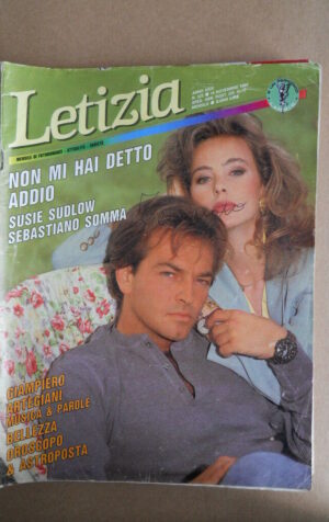 LETIZIA n°525 1989 Rivista di Fotoromanzi [G829]