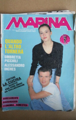 MARINA n°361 1991 Rivista di Fotoromanzi ed. LANCIO [G830]