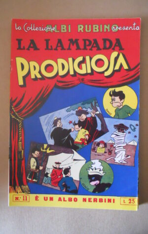 ALBI RUBINO n?11 presenta La Lampada Prodigiosa - Ristampa Nerbini [G302]