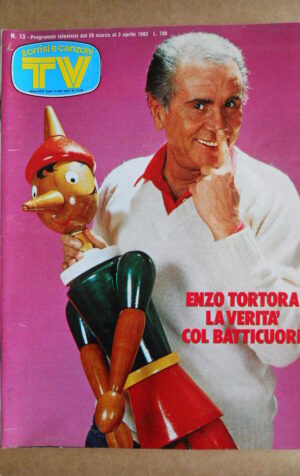 TV Sorrisi e Canzoni 13 1982 Enzo Tortora FRanco Battiato Trailer Popeye [G587]