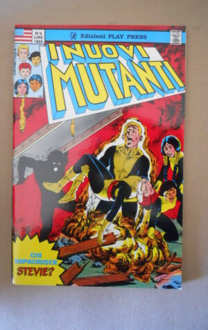 I Nuovi Mutanti n°4 1989 Play Press Marvel Italia [G109C-1]