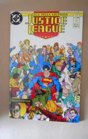 JUSTICE LEAGUE Lega della Giustizia n°3 1990 Dc Play Press  [G867]
