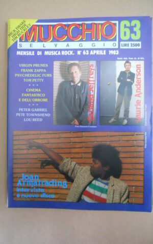 Mucchio Selvaggio n°63 1983 Virgin Prunes Frank Zappa Tom Petty  [G872]