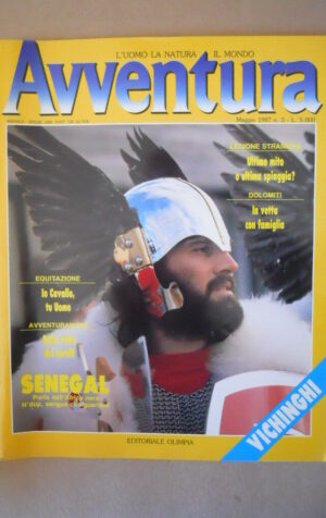 AVVENTURA n°5 1987 Rivista L' Uomo La Natura Il Mondo  [G484]
