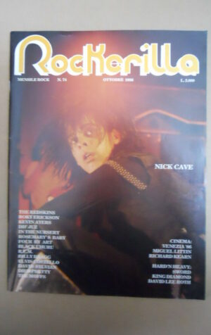 ROCKERILLA n°74 1986 Nick Cave David Sylvian Died Pretty The Moffs Rem  [G872]