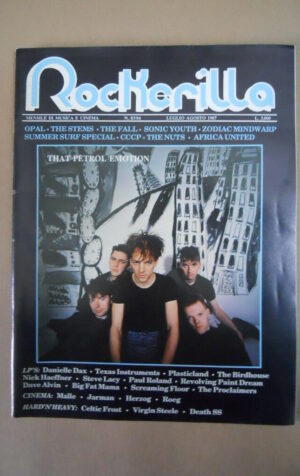 Mucchio Selvaggio n°83-84 1987 That Petrol Emotion Sonic Youth Opal [G872]