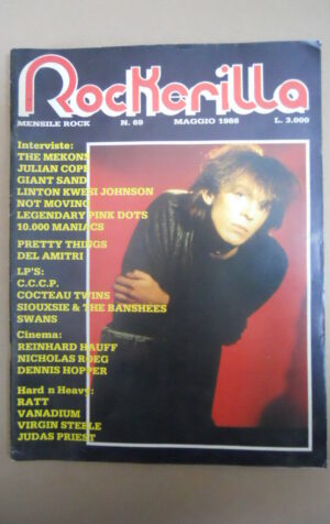 ROCKERILLA n°69 1986 Julian Cope The Mekons Giant Sand 10.000 Maniacs [G872]