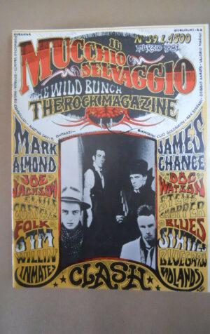 Mucchio Selvaggio n°39 1981 Joe Jackson Clash James Chance Doc Watson [G872]