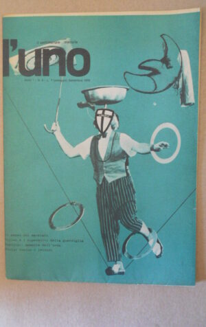 L'UNO Settimanale Mensile n°5 1976 Rivista satirica politica [G484]