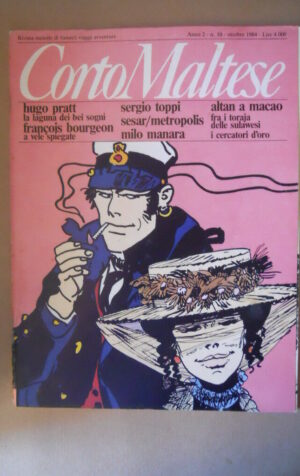 Corto Maltese n?10 1984 Manara Pratt Rivista Mensile di Fumetti  [G876]