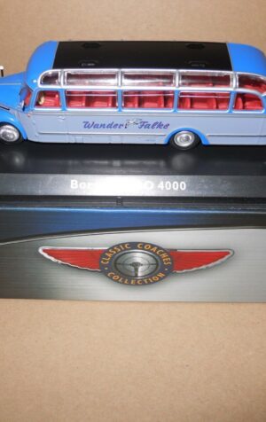 AUTOBUS PULLMAN 1/72 ATLAS BUS DIECAST COACHES #113 BORGWARD BO 4000