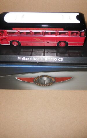 AUTOBUS PULLMAN 1/72 ATLAS BUS DIECAST COACHES #114 MIDLAND RED - BMMO C5