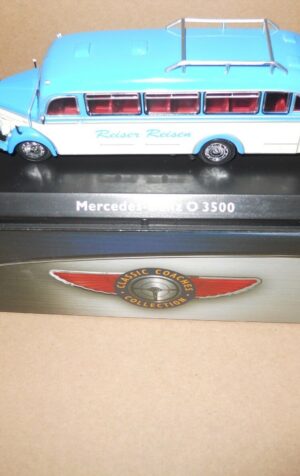 AUTOBUS PULLMAN 1/72 ATLAS BUS DIECAST COACHES #115 MERCEDES BENZ O 3500