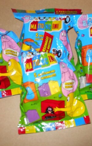 Lotto di 10 Bustine BARBAPAPA' mattoncini  D-KIDZ - Introvabili!! …