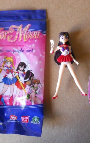 Bustina personaggio + Card SAILOR MOON Bandai Preziosi - SAILOR MARS #7