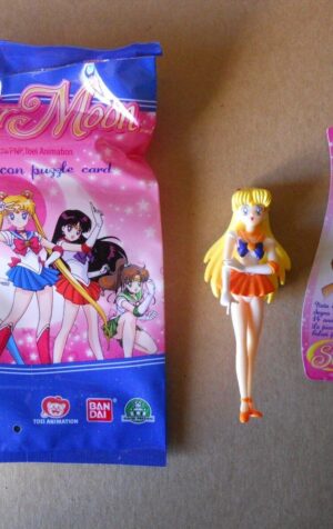 Bustina personaggio + Card SAILOR MOON Bandai Preziosi - SAILOR VENUS #9