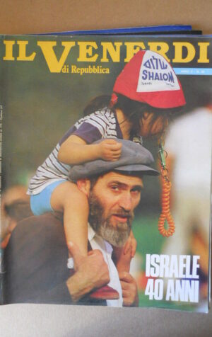 IL VENERDI n°26 1988 Israele 40 anni - Speciale Giorgio Albertazzi [N3]