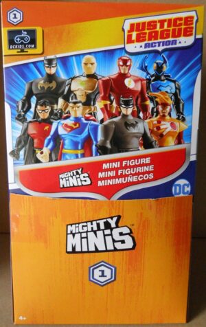 BOX di di 36 bustine JUSTICE LEAGUE DC Comics con personaggi assortiti